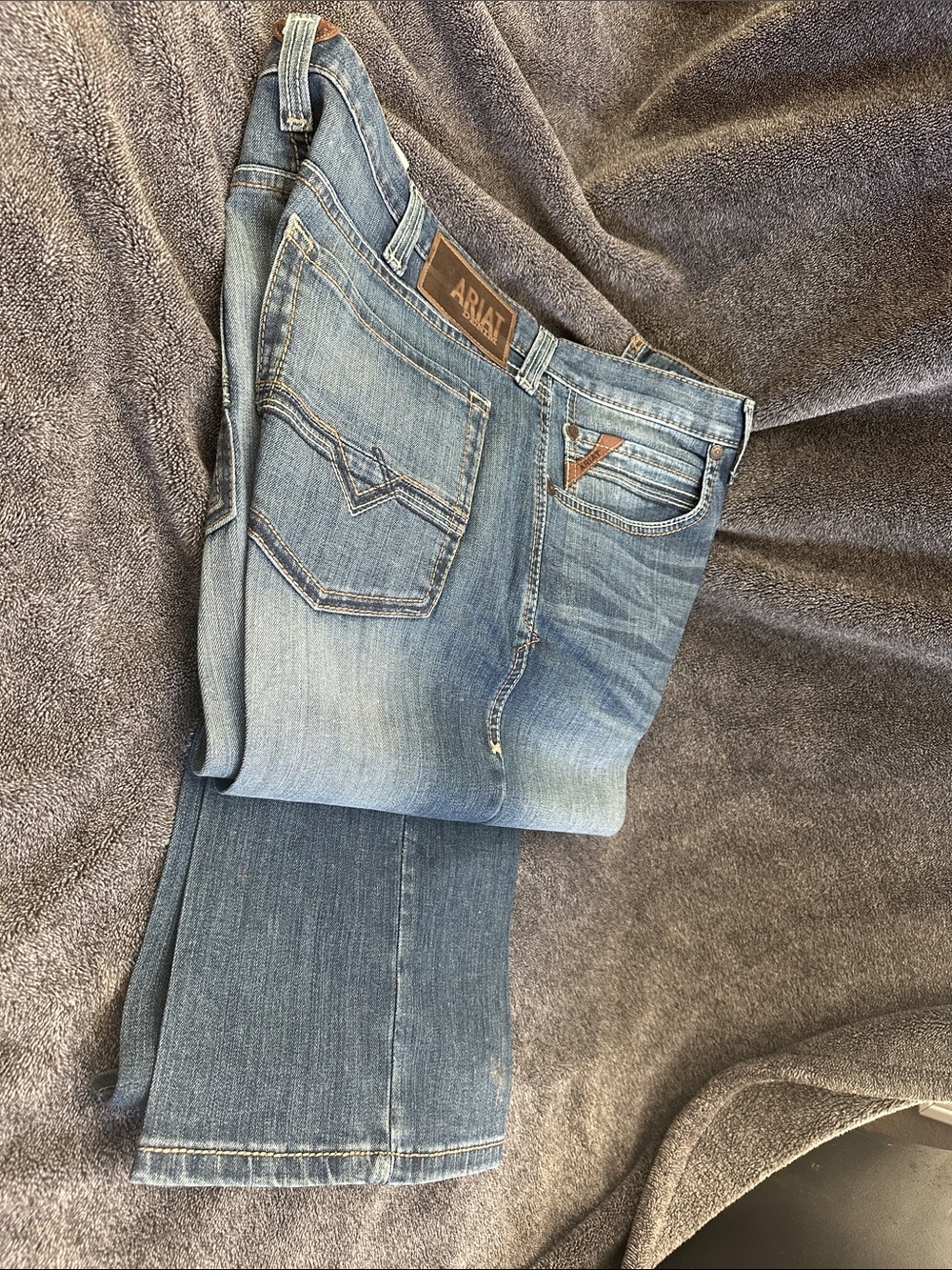 Ariat Women's Medium Light Blue Bootcut Jeans